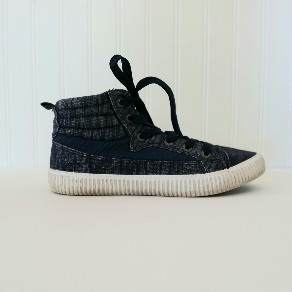 Blowfish Blue Hightops Women's Size 9 Men's Size 7 Unisex